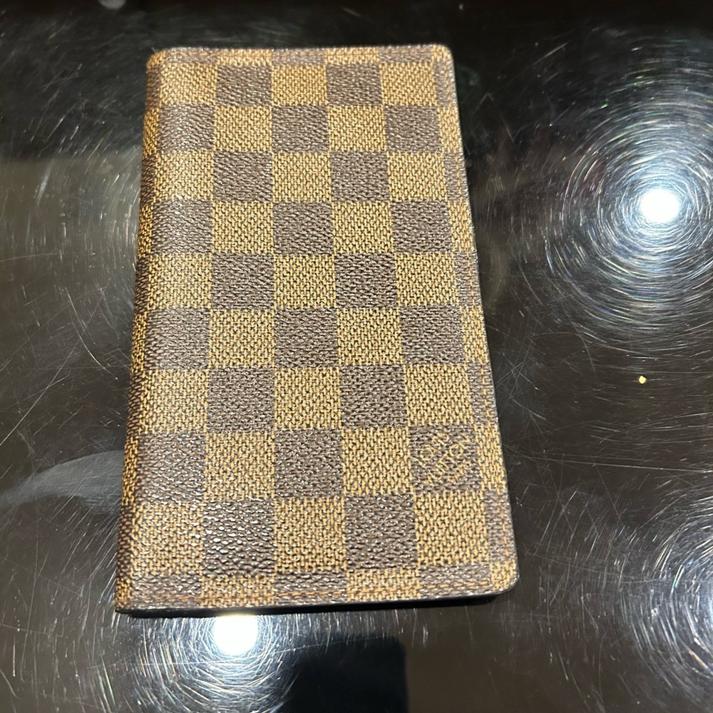 Louis Vuitton checkbook wallet